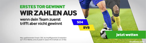 Betway Revierderby Wetten Erstes Tor gewinnt