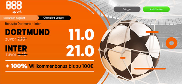 BVB - Inter Topquoten 888sport