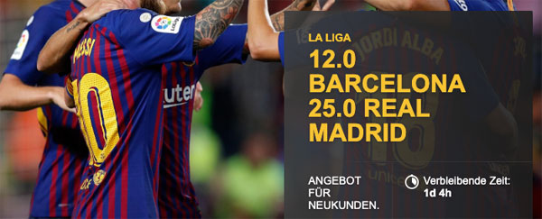 Betfair Clasico Barca Real Madrid Wetten