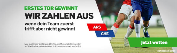 Betway Erstes Tor gewinnt Arsenal - Chelsea Wetten