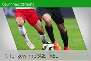 Betway Eintracht Frankfurt RB Leipzig Erstes Tor gewinnt