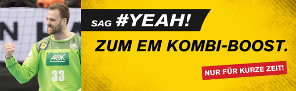 Interwetten Cash Back Kombiwetten Handball EM
