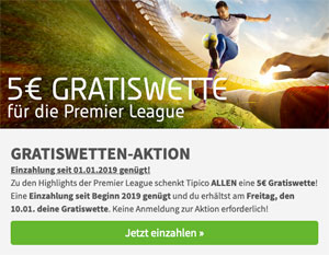 Tipico Gratiswette Premier League