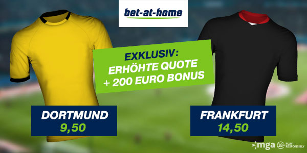 Dortmund Frankfurt Topquoten Bet at home