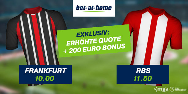 Frankfurt Salzburg verbesserte Quoten Bet at home