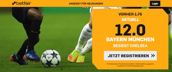 Betfair CFC FCB verbesserte Quote wetten