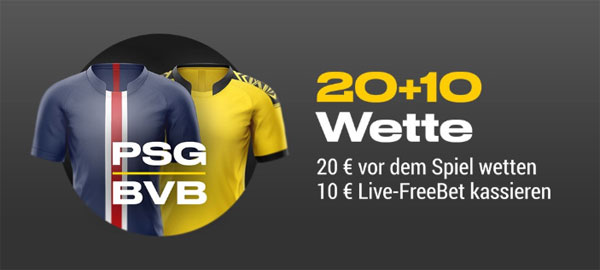 Bwin Freiwette PSG BVB