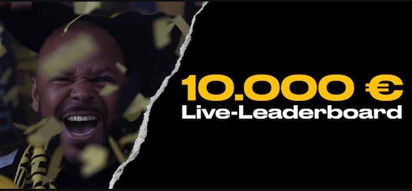 Bwin Live Leaderboard Gewinnspiel wetten