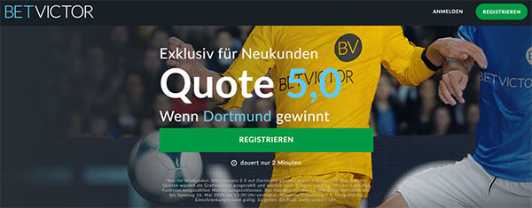 Verbesserte Quote BVB-Derbysieg Schalke