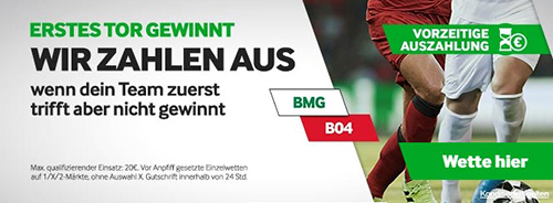 Gladbach - Leverkusen Wetten Betway Special