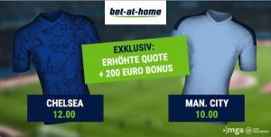 Bet-at-home Chelsea Manchester City verbesserte Quoten wetten