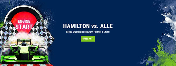 Bet at home Spezialwette Hamilton Alle Österreich Grand Prix Formel 1