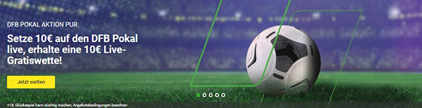 Unibet Livewette Pokal Gratiswette Bundesliga