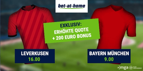 Bet-at-home B04 FCB verbesserte Quoten wetten
