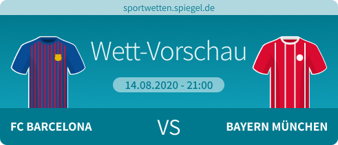 Barcelona Bayern München Wetten Quoten Wett-Vorschau Angebote