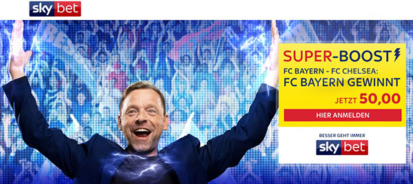 Sky Bet Mega-Quote Bayern besiegt Chelsea