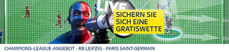 Sky Bet Live-Freebet Leipzig Paris