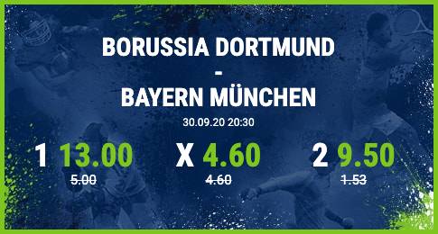 Verbesserte Wettquoten Supercup FCB BVB Bet at home