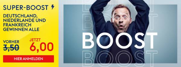 Sky Bet Super Boost Deutschland Frankreich Niederlande