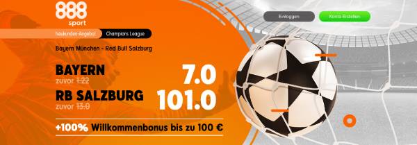 888sport Topquoten Bayern Salzburg Wetten