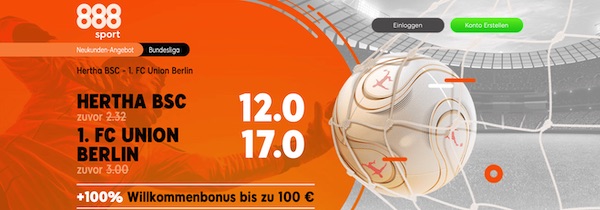 Berlin Derby Wetten erhöhte Quoten Vergleich Hertha BSC Union Berlin
