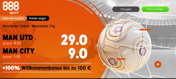 888sport Quotenboost United City
