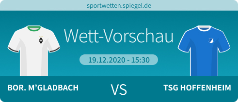 Gladbach - Hoffenheim Wetten Quoten Vorschau