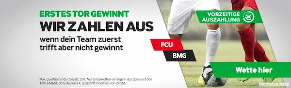 Erstes Tor gewinnt Betway Union Berlin Gladbach