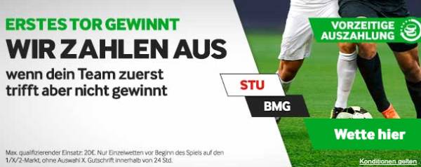 Betway Wettangebot Stuttgart Gladbach Wetten