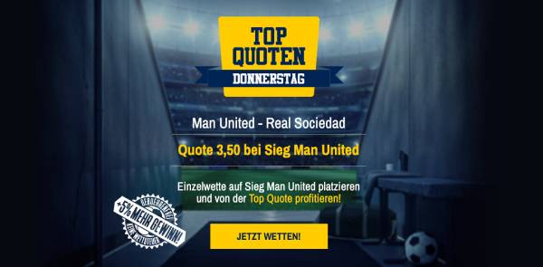 AdmiralBet Manchester United - Real Sociedad Wetten Topquoten