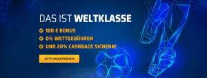 Bet3000 Willkomensbonus Neukunden Wettbonus