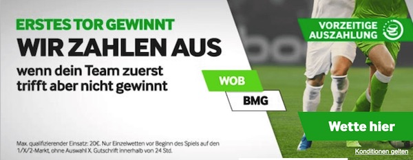 Betway Wölfe Fohlen erstes Tor gewinnt wetten