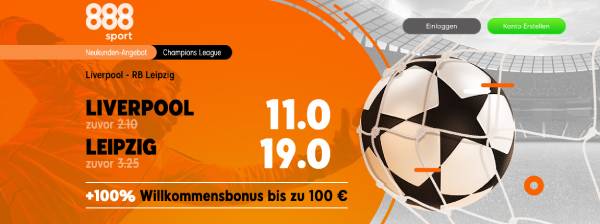 Top Quoten Liverpool Leipzig Wetten