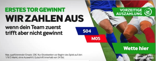 Betway Schalke Mainz Wetten Tor Aktion Vorschau Quoten