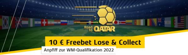Risikofreie Wette WM-Quali Freebet