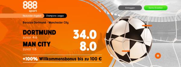 888sport BVB Man City Wetten