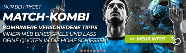 Happybet Match-Kombi Wettkonfigurator
