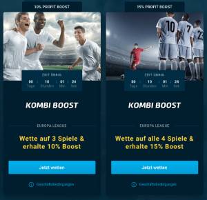 Mybet Profit Boost Europa League Kombiwetten