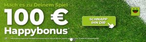 Happybet Willkommensbonus 150 Prozent