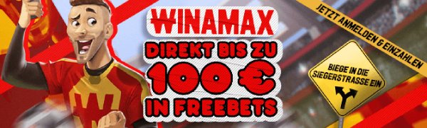 Winamax Bonus Neukunden Willkommensangebot