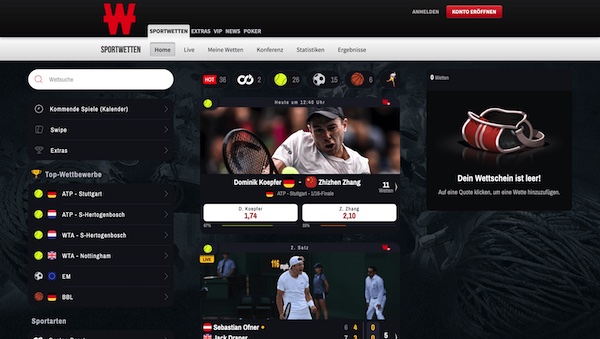 winamax homepage