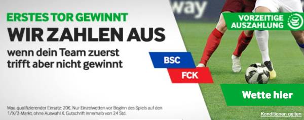 Betway Hertha Koeln Wetten Erstes Tor gewinnt