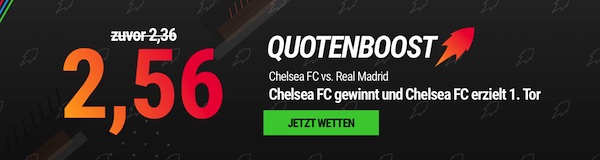 NEO.bet Chelsea besiegt Real und erzielt erstes Tor verbesserte Quote wetten