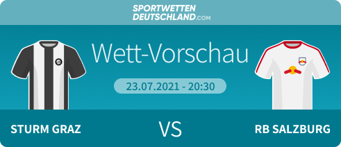 Sturm Graz - Salzburg Wetten Quoten Prognose Wett-Tipp