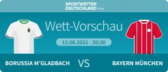 Gladbach - Bayern Wett-Tipp Prognose Quote Wetten