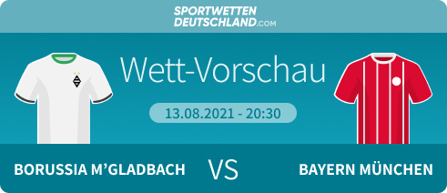 Gladbach - Bayern Wett-Tipp Prognose Quote Wetten 