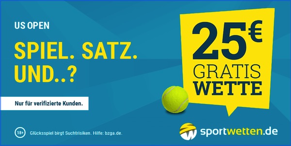 Sportwetten.de US Open Wetten Freiwette