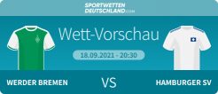 Werder Bremen - HSV Wett-Tipp Quoten Angebote