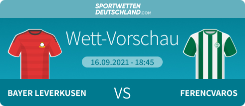 Leverkusen - ferencvaros Wett-Tipp: Infos, Quoten & Wetten