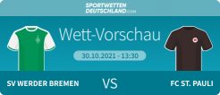 Wett Vorschau Werder Bremen St Pauli Wetten Quoten Promo
